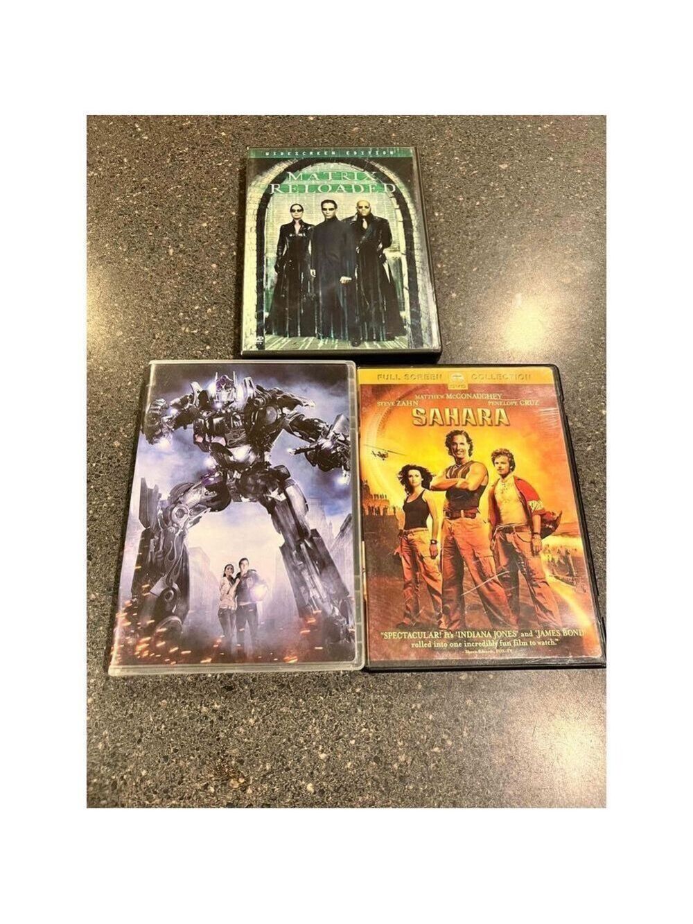 MATRIX, Transformers, Sahara DVD bundle - Picture 2 of 7